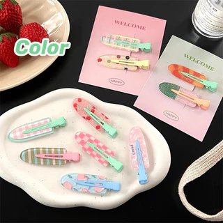 Cute 260 กิ๊บติดผม กิ๊บหนีบผมเตารีด สีหวาน 2 ชิ้น/แพ็ค กิ๊บปากเป็ด