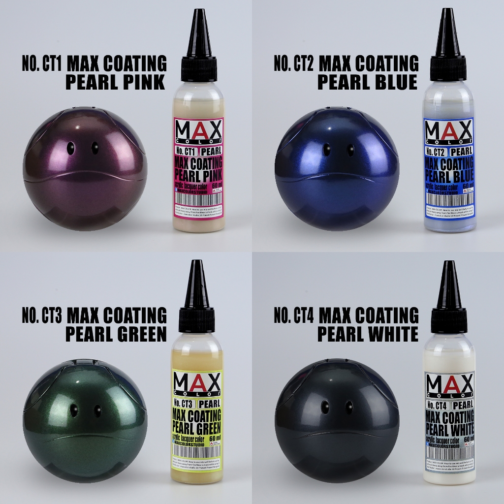 CT1-CT4 max color สีพ่นโมเดล กันดั้ม รถถัง อาร์ททอย พลาสติกโมเดล สีผสมสำเร็จพร้อมใช้งาน