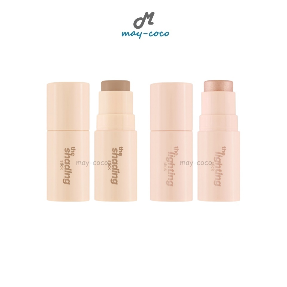 ถูก/แท้/มีไลฟ์ คอนทัวร์ ไฮไลท์ MEILINDA The Shading&The Lighting Stick เฉดดิ้ง ไฮไลท์ดั้ง ทำกรอบหน้า หน้ามีมิติ หน้าเป๊ะ