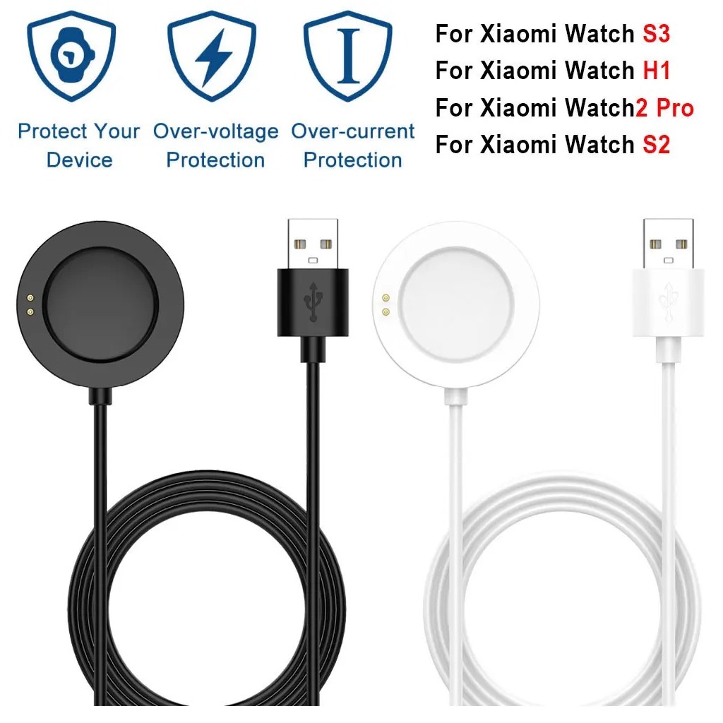 สายชาร์จนาฬิกา แท่นชาร์จนาฬิกาสำหรับ Xiaomi Watch S2 / Watch2 Pro / S3 / H1 ที่ชาร์จ USB แบบแม่เหล็ก ชาร์จเร็ว