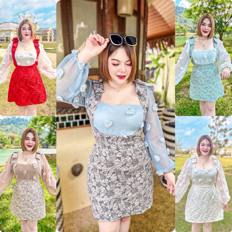 B20-S1D1 เดรสสาวอวบปอม สวยมาก ต้องจัดสะแล้วจ้า