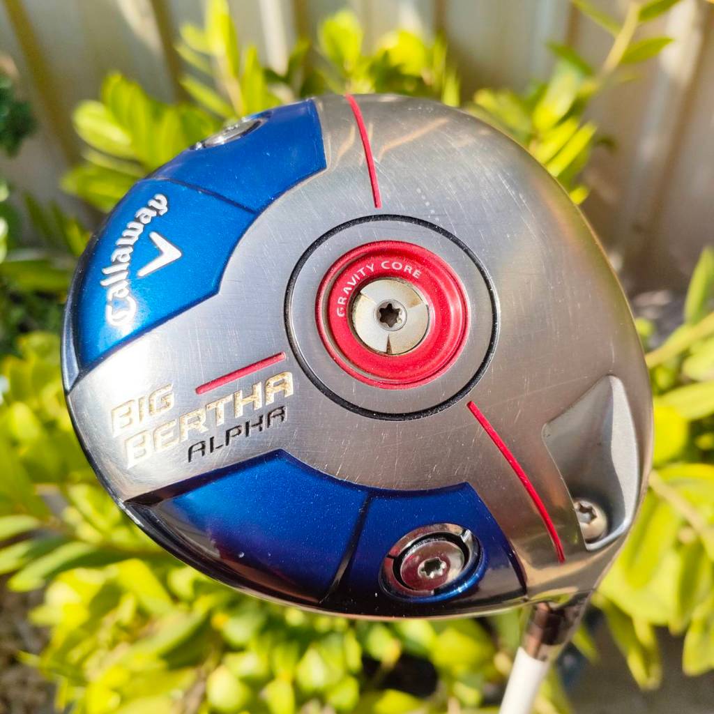 [ผ่อน] DRIVER CALLAWAY BIG BERTHA ALPHA องศา 9 ก้าน FUJIKURA SPEEDER 565 FLEX R ก้านพรีเมี่ยม ไม้กอล