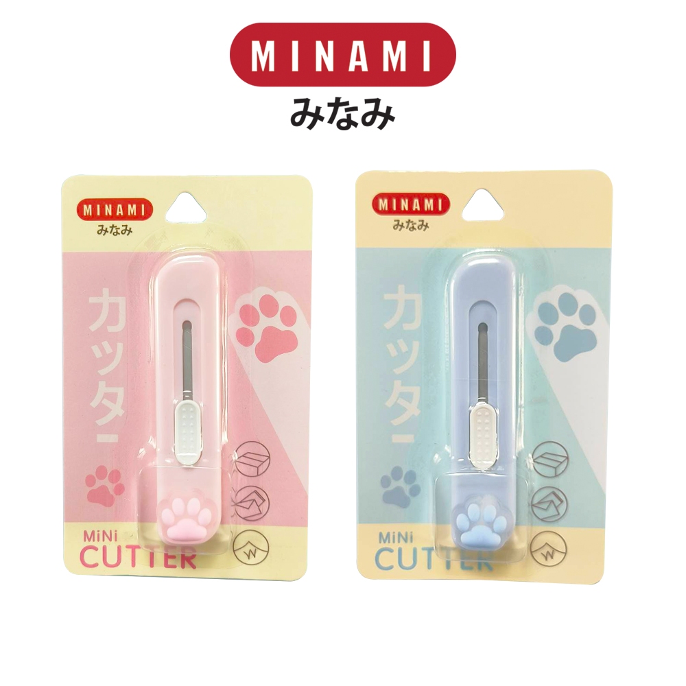 MINAMI (มินามิ) คัตเตอร์ มินิ คละสี จำนวน 1 แพ็ค