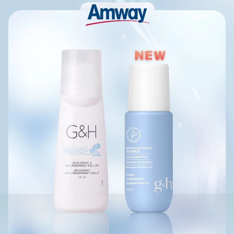 New ลูกกลิ้ง ระงับเหงื่อและกลิ่นกาย แอมเวย์ amway G&H Roll-On(100มล.) ฉลากไทย