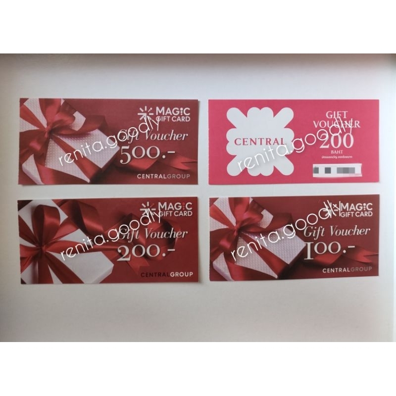 Gift Voucher CENTRAL 1,000 บาท 📌ลด 15%