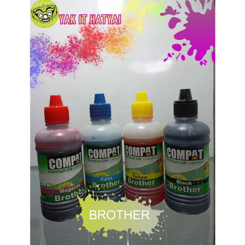 น้ำหมึกแบบเติม REFILL COMPAT BROTHER 100ml.