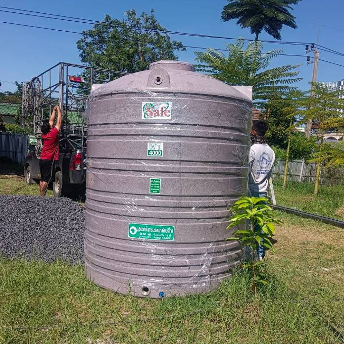 ถังน้ำ ถังเก็บน้ำ ถังน้ำลายแกรนิต 4000 ลิตร watertank ส่งฟรีกรุงเทพปริมณฑล ต่างจังหวัดมีค่าขนส่ง