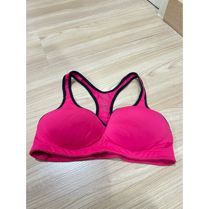 ส่งต่อสปอร์ตบรา sport bar pink yoga ชุดออกกำลังกาย เสื้อกล้าม ครอป เสื้อชั้นในผู้หญิง สีชมพู