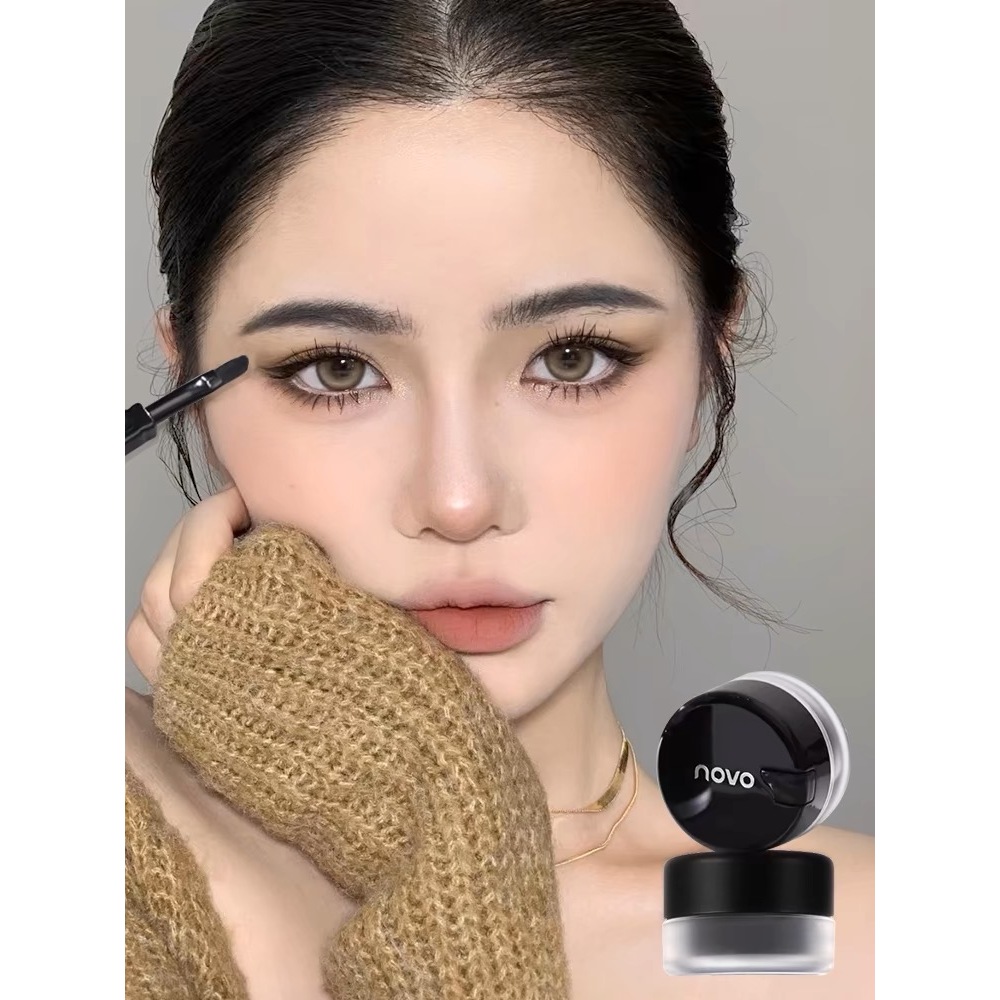 EYESTUDIOเจลเขียนคิ้ว กันน้ำ แบบติดทนนาน พร้อมแปรง ขนาด 6 กรัม - รูปที่ 3