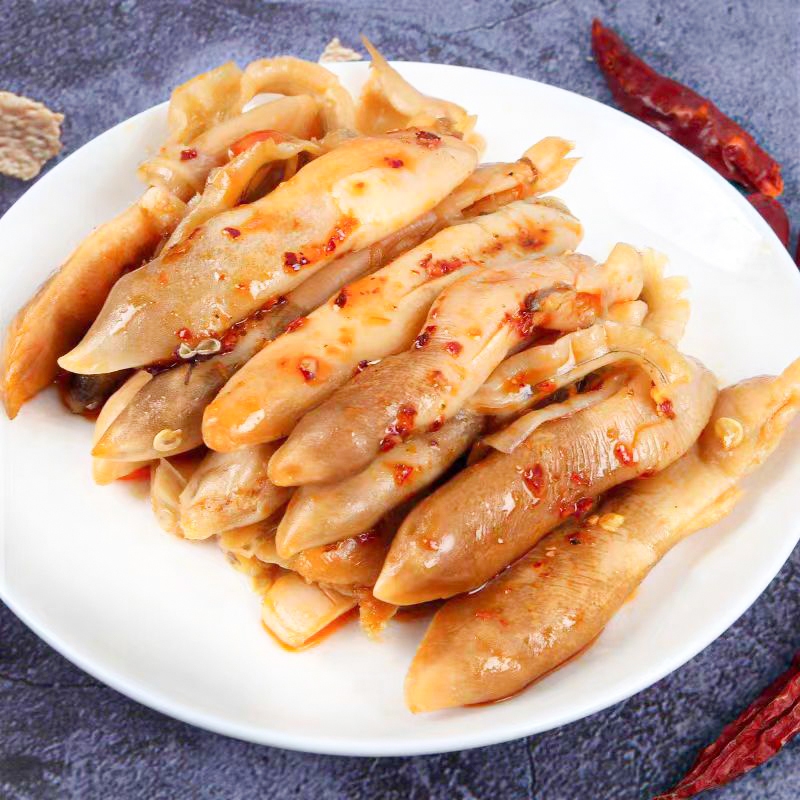 เปาฮื้อเส้น หรือหอยแอสปารากัสในน้ำเกลือ (ไซส์ใหญ่) #เป่าฮื้อ #หอยชิลี海洋鲍鱼条หอยเป๋าฮื้อแท่ง - รูปที่ 3