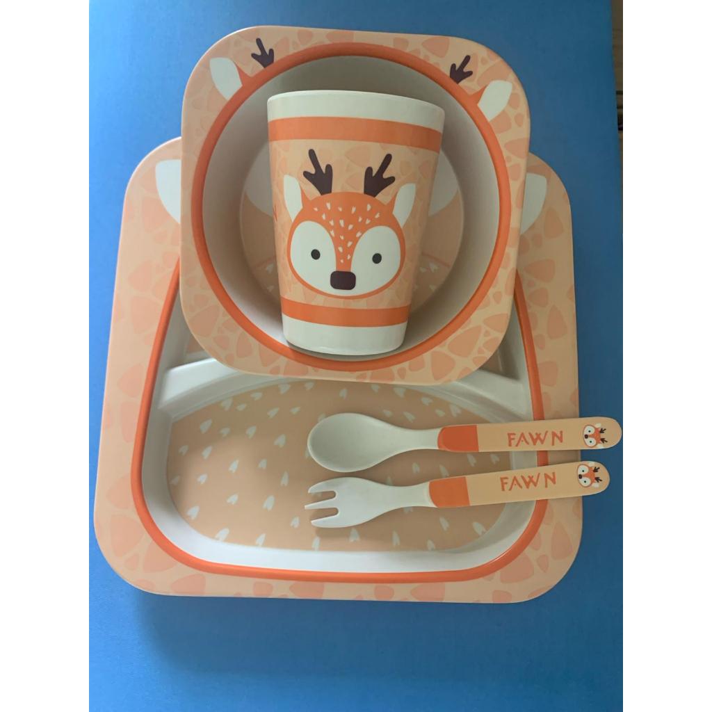 Bamboo Ware Fawn Kids Set