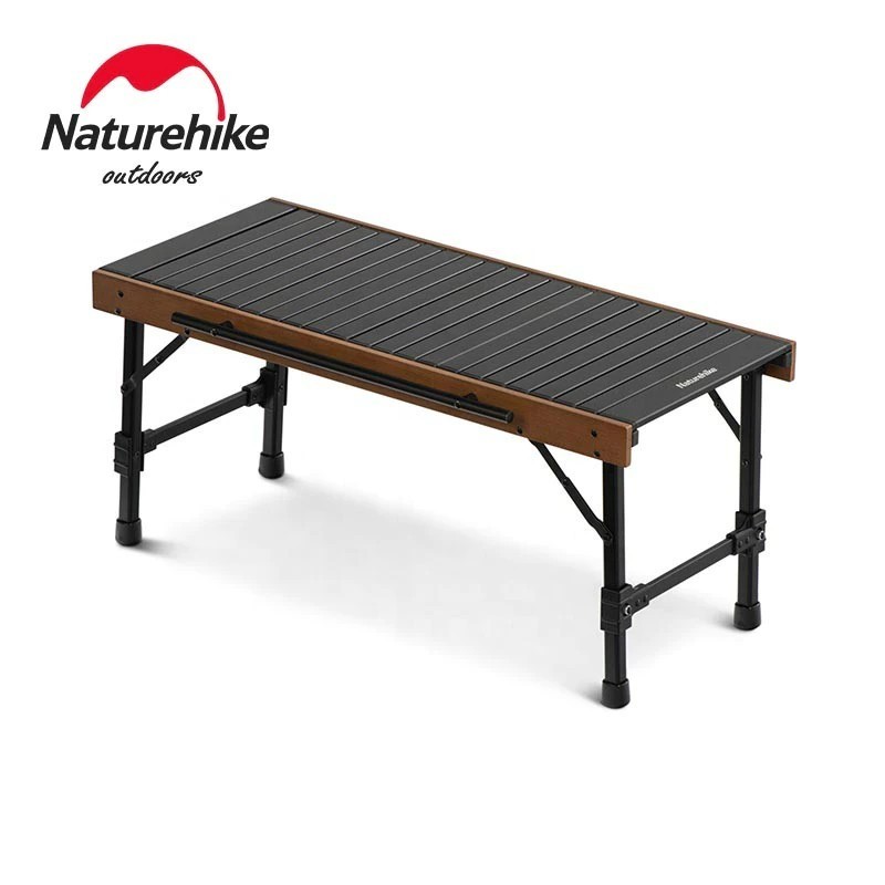 Naturehike IGT โต๊ะปิกนิก  โต๊ะพับ กลางแจ้ง แบบพกพา โต๊ะแคมป์ปิ้ง และเก้าอี้ อลูมิเนียมอัลลอยด์ เบาพิเศษ