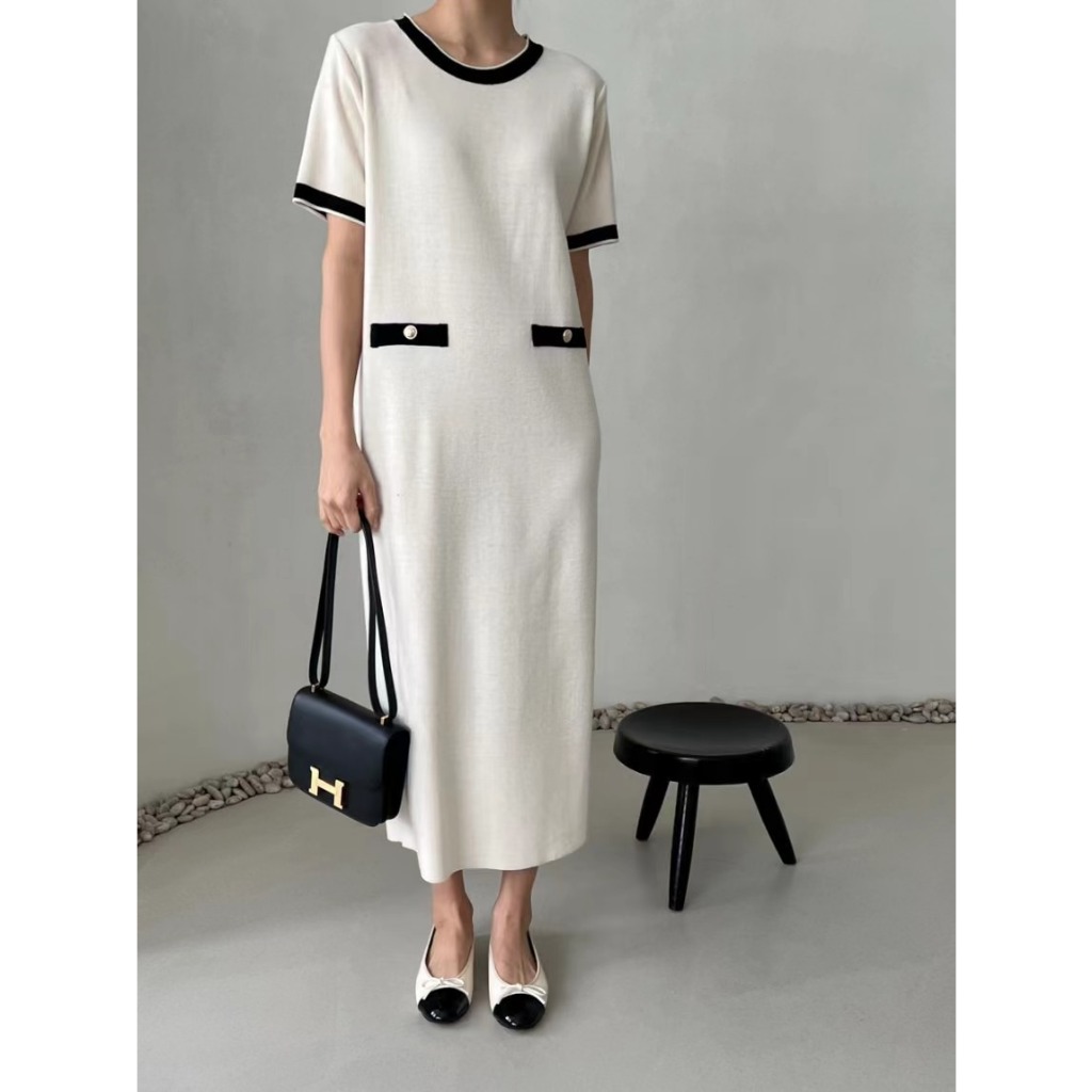 Azari dress เดรสไหมพรมยาว TS1822