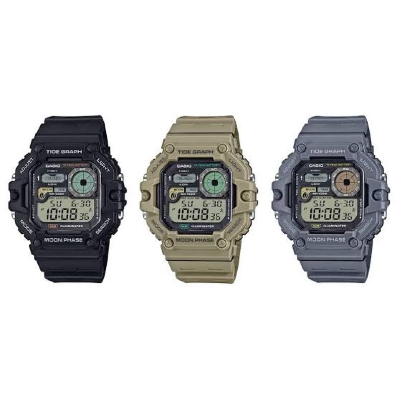 CASIO รุ่น WS-1700H-1/ WS-1700H-5/ WS-1700H-8