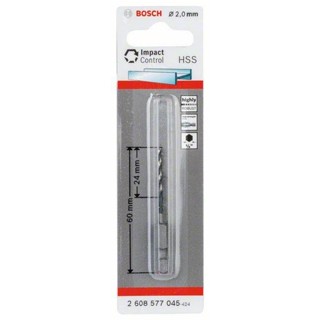 Bosch ดอกเจาะเหล็ก 2608577045 HEX ขนาด 2.0 มม.