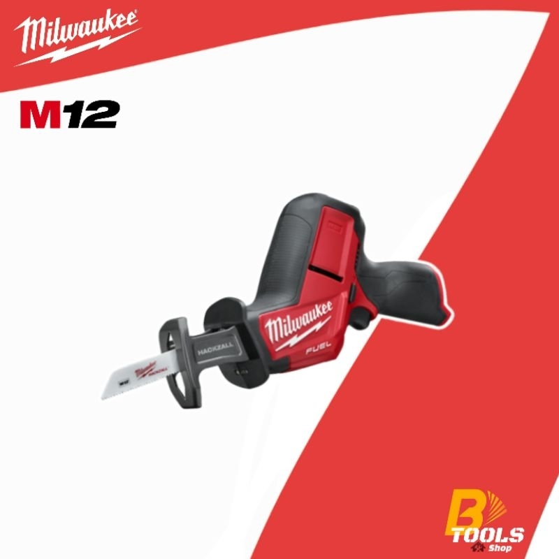 MILWAUKEE เลื่อยชักอเนกประสงค์ไร้สาย 12 โวลต์ รุ่น M12 CHZ-0 (เครื่องเปล่า)