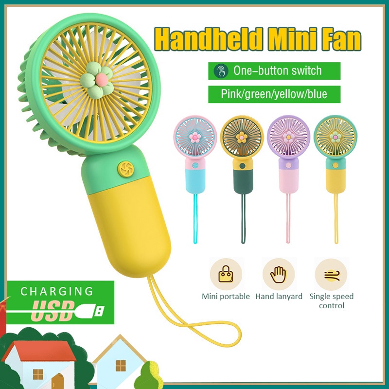 USBพัดลมพกพา mini น่ารัก มีหลายสีให้เลือก คุณภาพดีราคาถูก