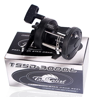 Sougayilang 3000-4000 Trolling Fishing Reel 3.8: 1 รอกตกปลามือขวาเครื่องมือตกปลา Saltwater