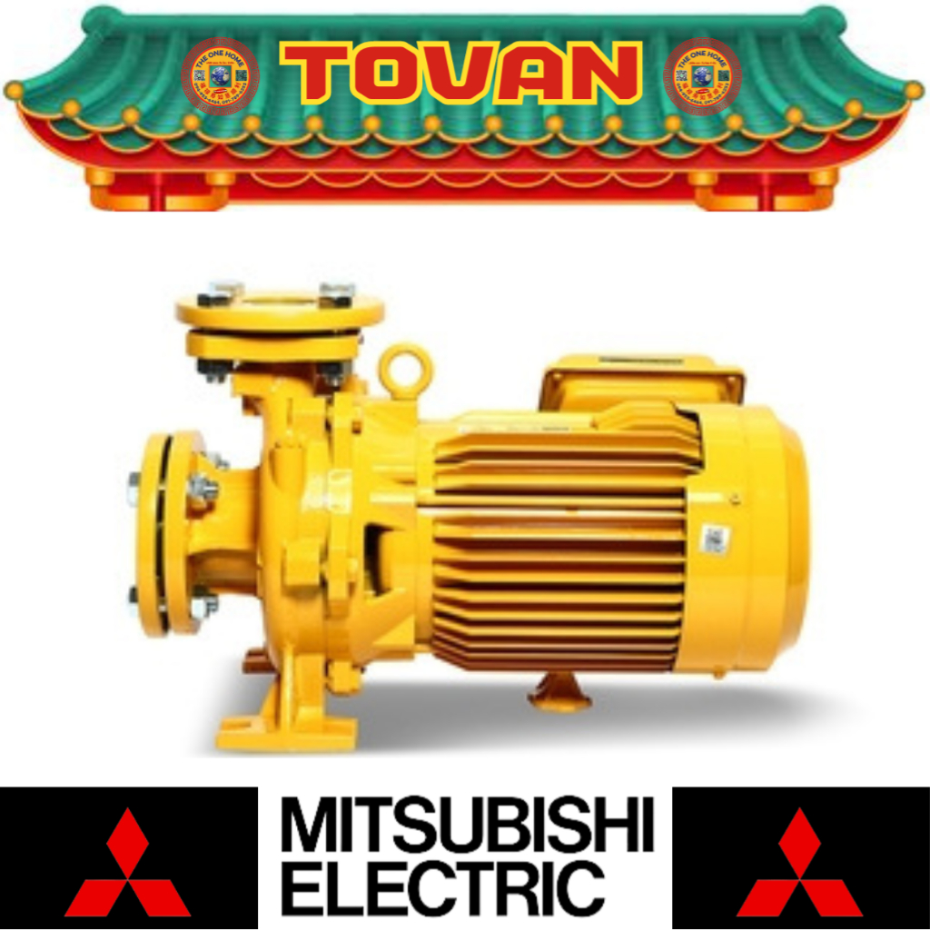 MITSUBISHI ปั๊มหน้าแปลน 2HP 3เฟส รุ่น WCM-1505F-T # ออกใบเสร็จ-ใบกำกับภาษีได้ครับ