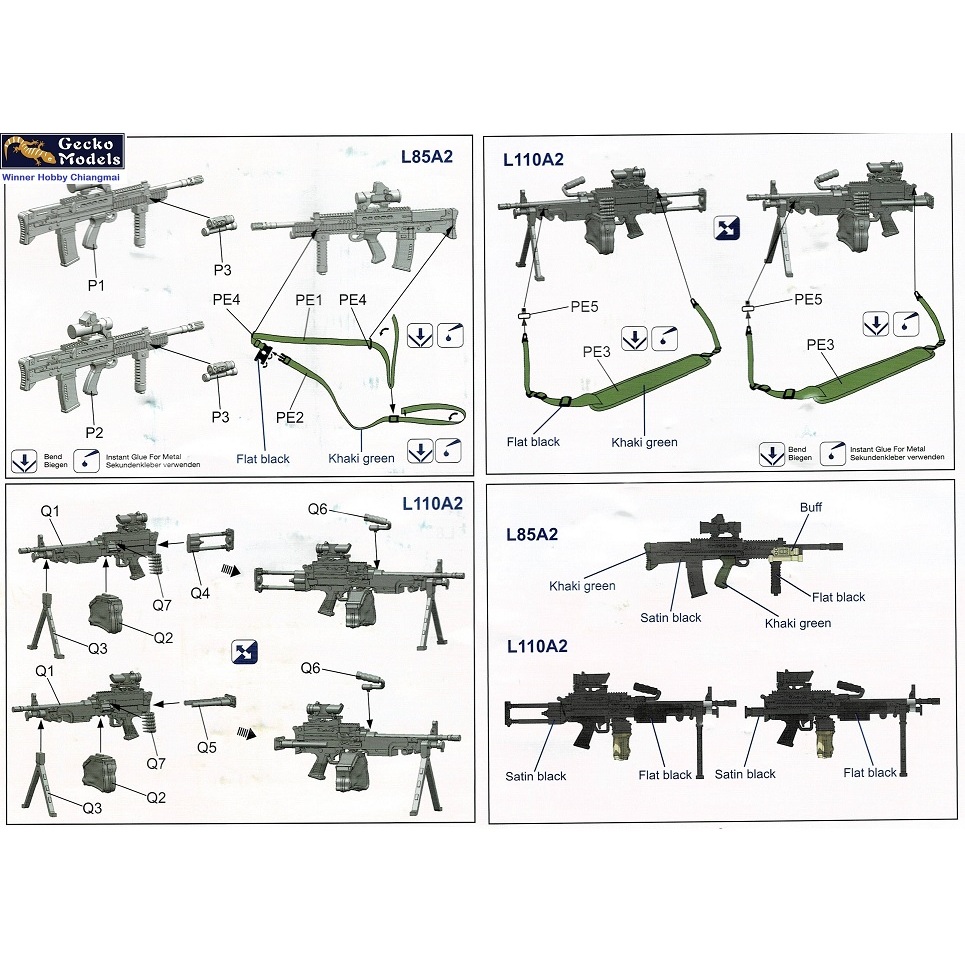 Gecko Models 35GM0015 BRITISH IN COMBAT CIRCA 1/35 โมเดลทหาร Military Figure Model ฟิกเกอร์ประกอบ พลาสติก ของสะสม ราคา ถูกที่สุด ดีลบีเคเค แกลเลอรีภาพที่ 3