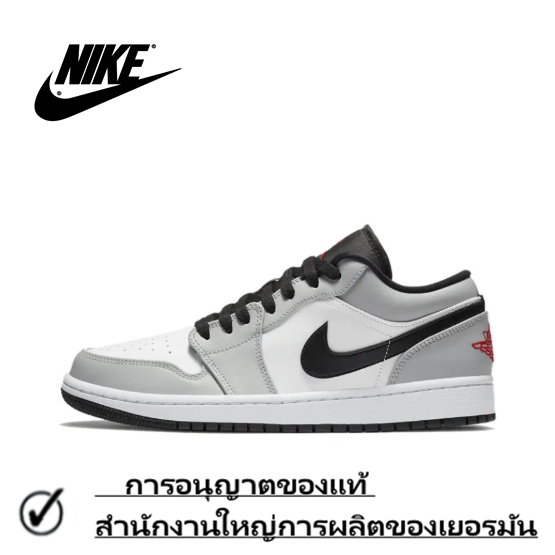 ของแท้ 100 % Nike Air Jordan 1 Low Light Smoke Grey สีเทา