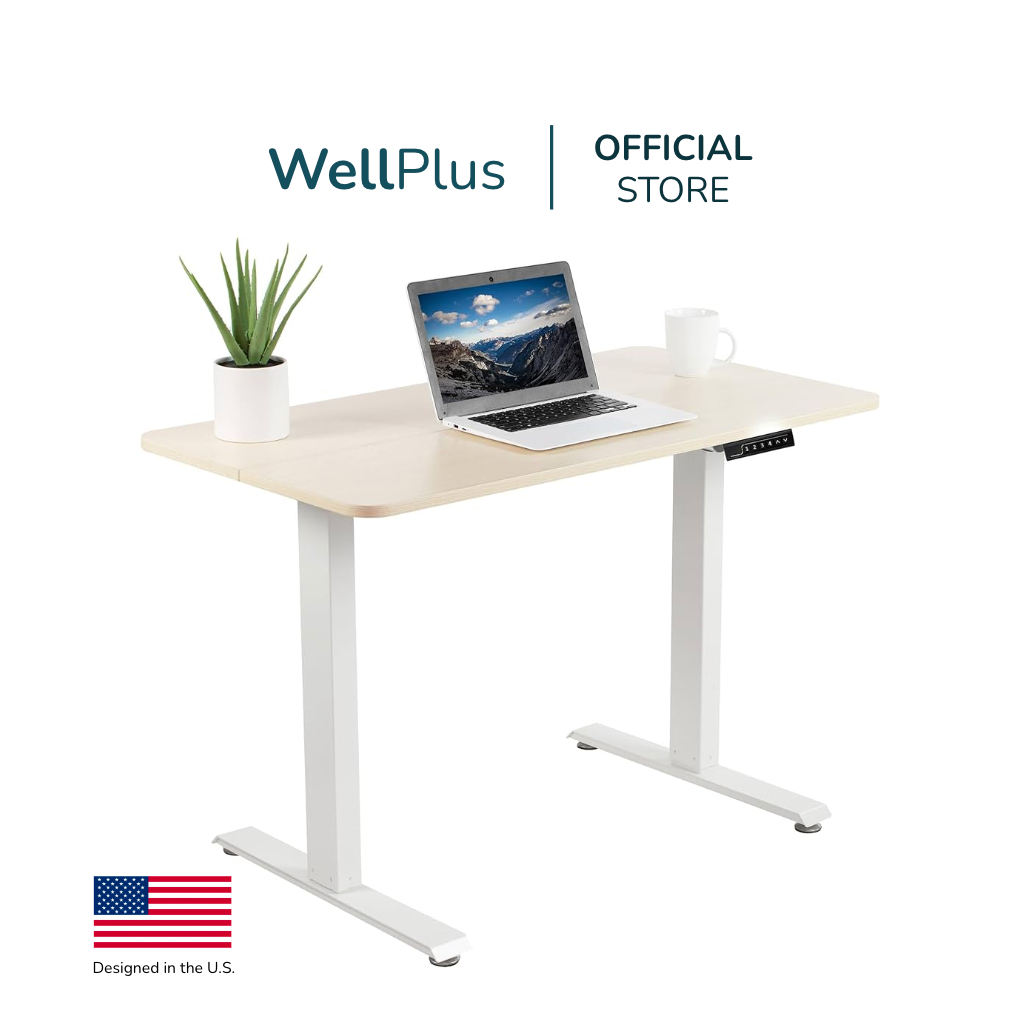 Wellplus โต๊ะปรับระดับ อัตโนมัติด้วยระบบไฟฟ้า แข็งแรง ทนทาน ใช้งานได้ระยะยาว