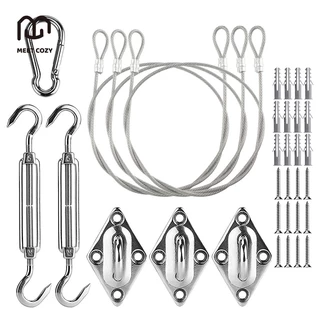 MEET COZY M6ชุดอุปกรณ์เสริมผ้าบังแดด Shade Sail Hardware สเตนเลส 304 # 1 FM6