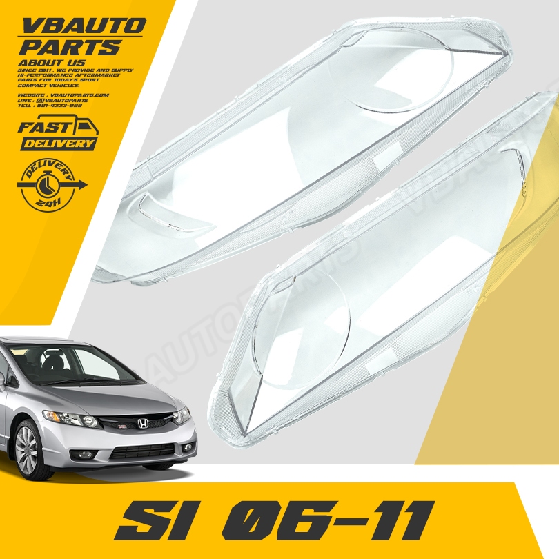 เลนส์ไฟหน้า HONDA Civic (ES 2004-2006) [ราคาต่อคู่]