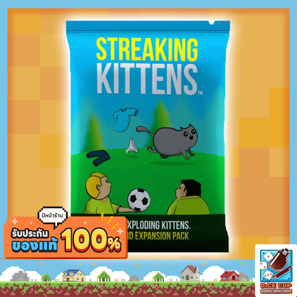 [ของแท้] Exploding Kittens: Streaking Kittens Expansion Board Game