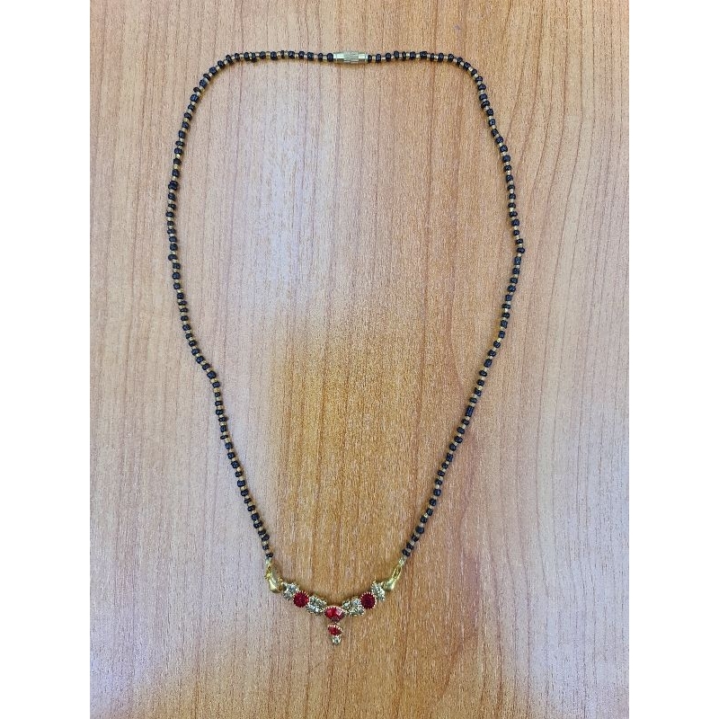 Mangalsutra สร้อยคออินเดียพร้อมล็อกเกต mangalsutra indian necklace chain with locket nepali pottey m