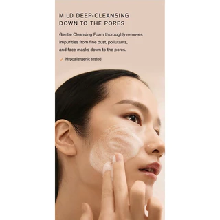 🧡(โฟมล้างหน้า)(ขนาด 25ml) Gentle cleansing foam