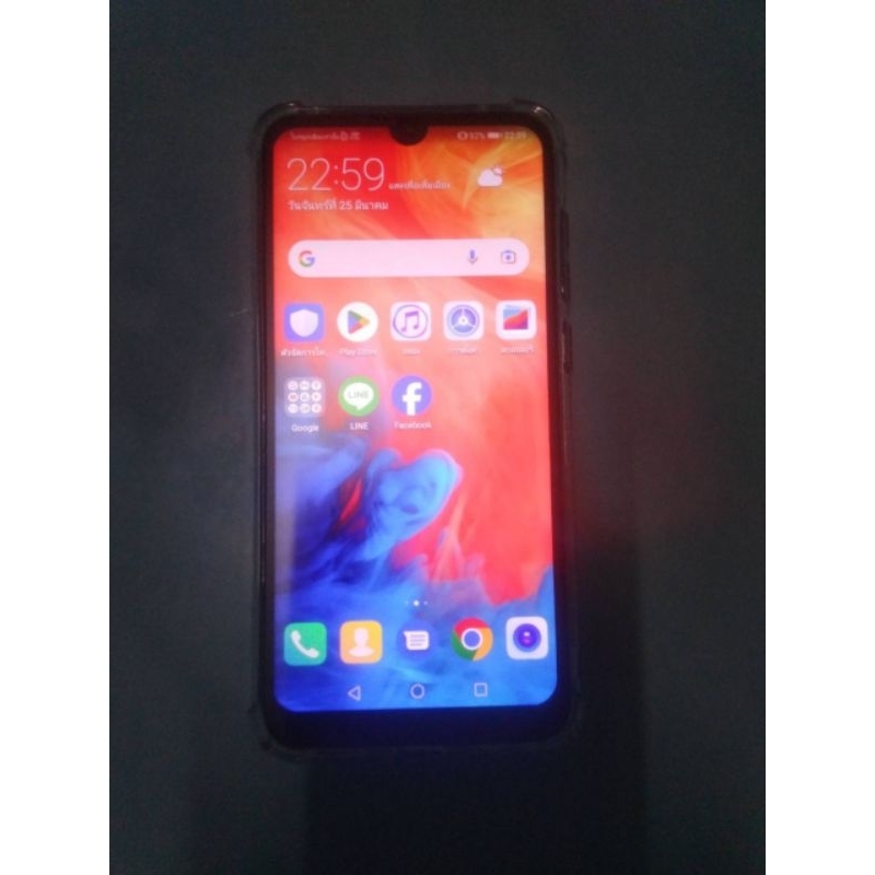 Huawei Y7 Pro 2019 มือสอง แรม 3 รอม 32 กิ๊ก หน้าจอ 6.26 นิ้ว ใช้ได้ทุกเครือข่าย ใช้แอพธนาคาร เป๋าตังค์ ไลน์ เฟส ได้