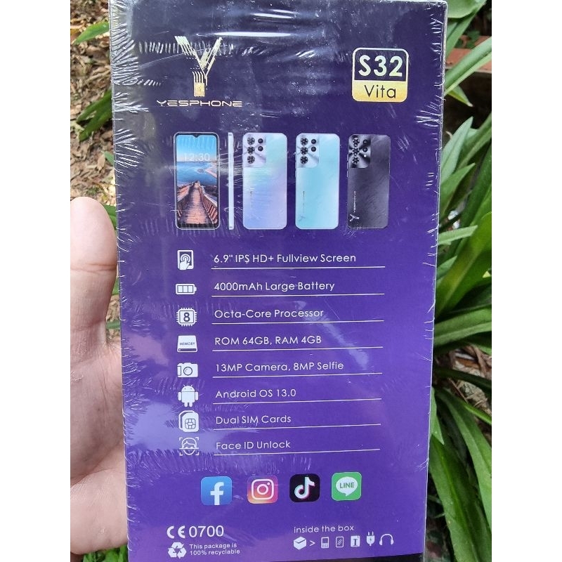 yesphone s32 vita ram4 rom64 มือ1ประกันศูนย์เต็มปี