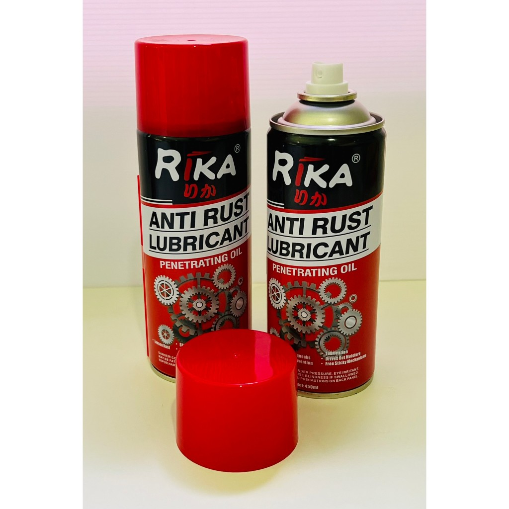 RIKA น้ำยาเอนกประสงค์ ป้องกันสนิม Anti Rust Lubricant 450 ML ราคาต่อกระป๋อง   22-7140 - รูปที่ 3