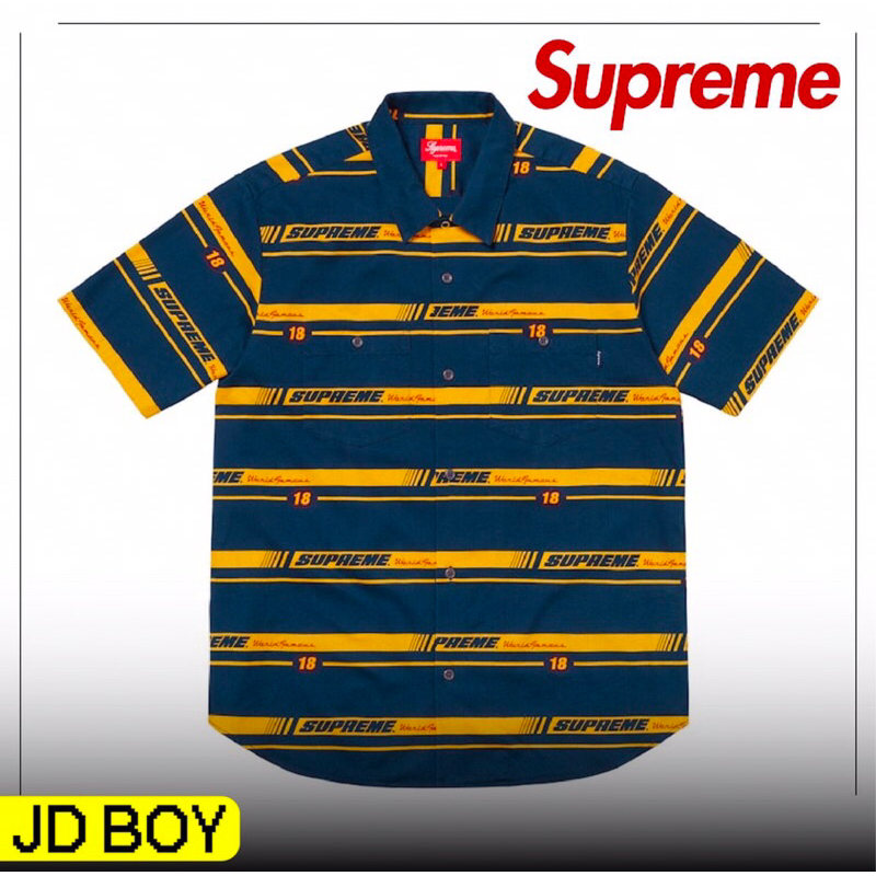 (ของแท้100%) พร้อมส่ง JDBOY - Supreme workshop shirt สุพรีม