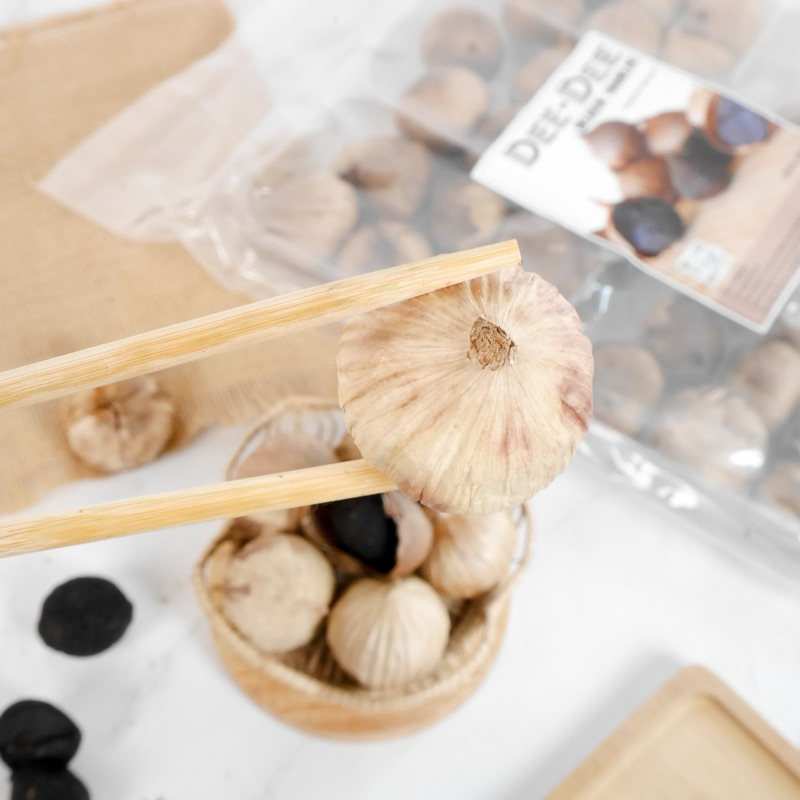 กระเทียมดำ 500 กรัม (แบบถุง) ครึ่งกิโลกรัม ไซต์ใหญ่สุดพรีเมี่ยม 3.5-4 cm. - รูปที่ 5