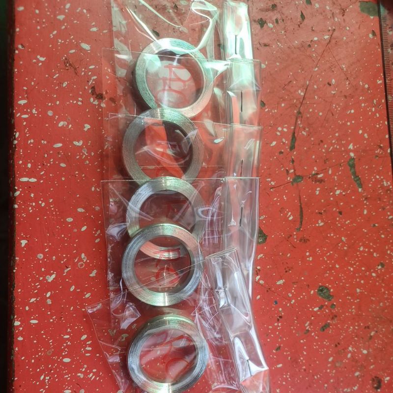ปะเก็นคอท่อปิเนียม RC หนา 6 มิล รองรับแรงกดใด้สูง