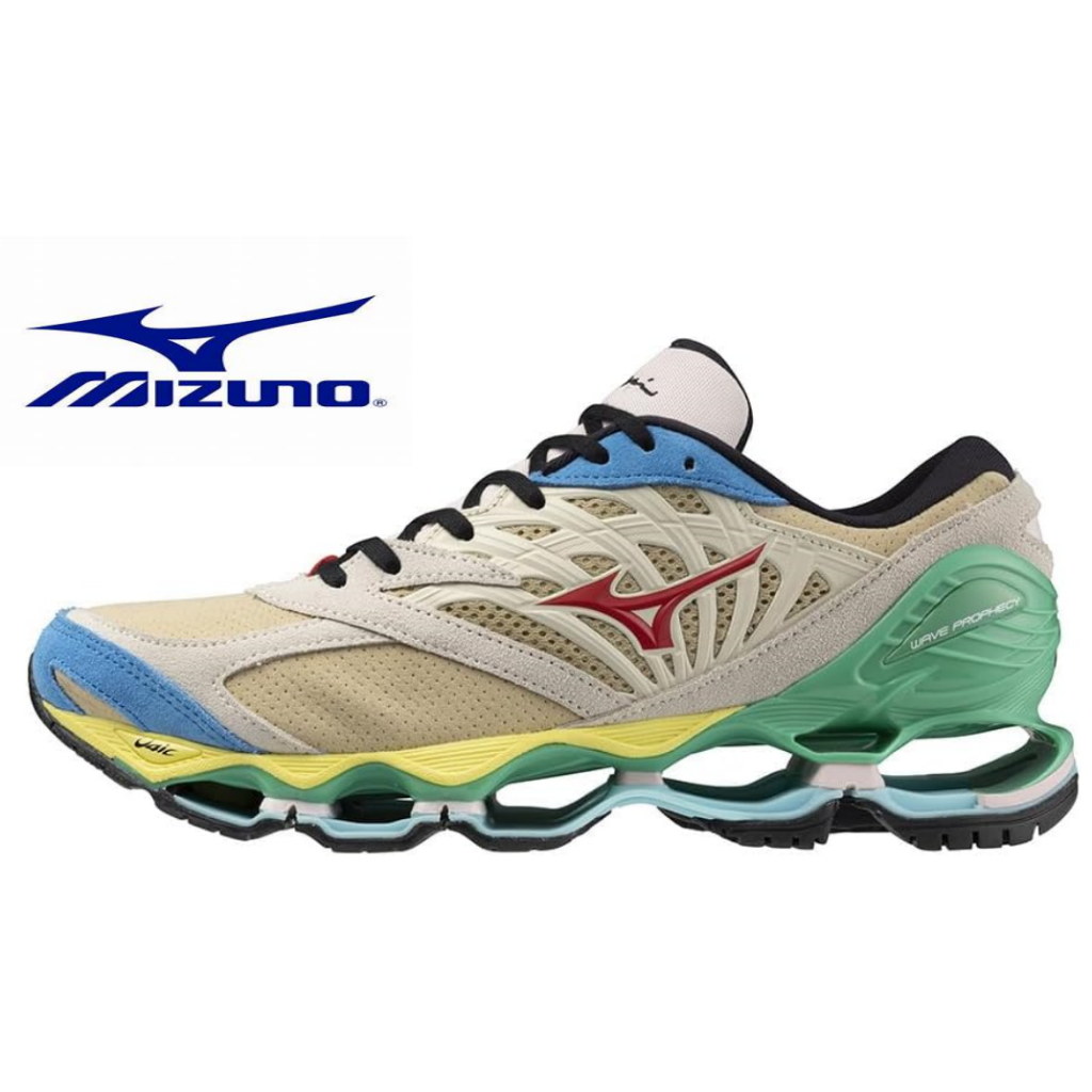 PRE-ORDER JP [MIZUNO] Unisex Adult Wave Prophecy LS Sneaker รองเท้าผ้าใบสำหรับผู้ชายและหญิง สินค้ารับประกันของแท้100%