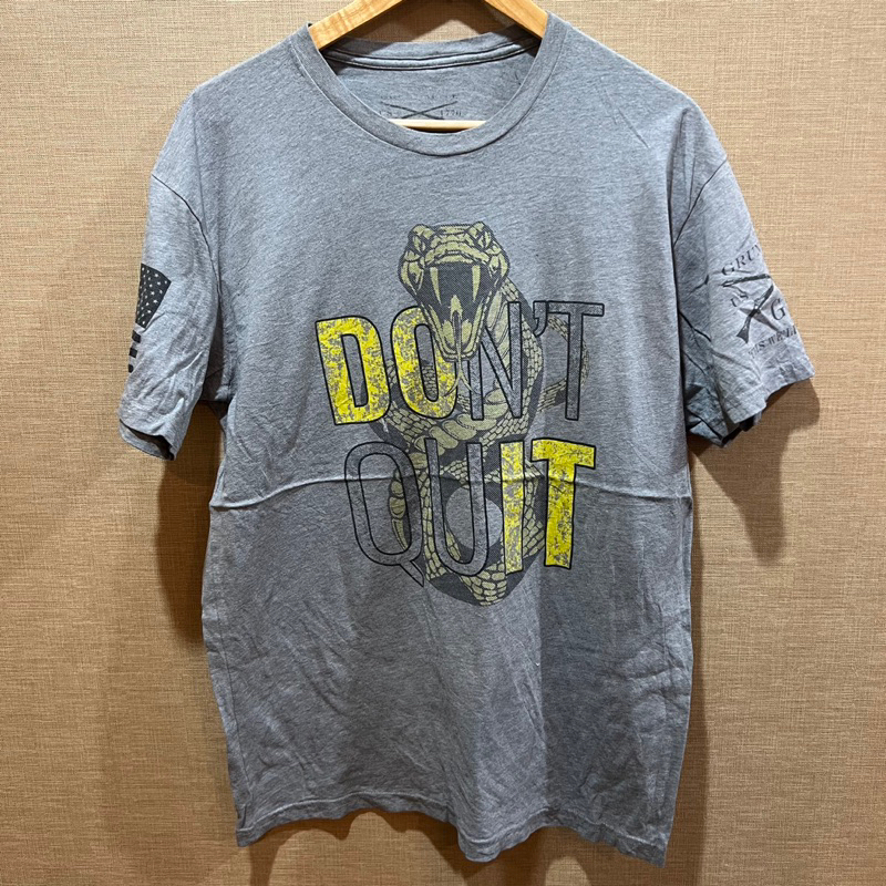 เสื้อยืด Grunt Style Don’t Quit snake Size L (D461)