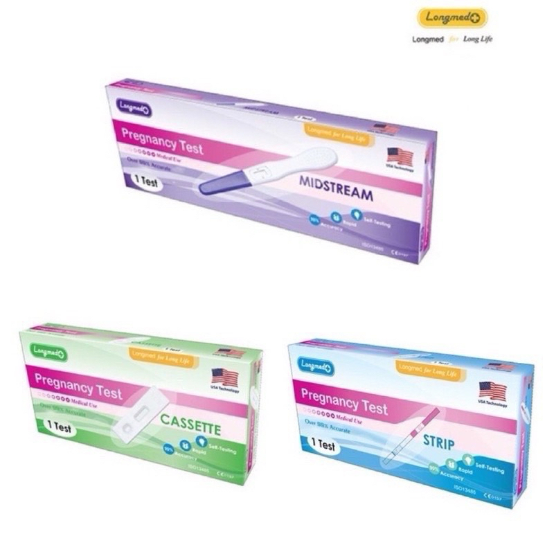 ∎ไม่ระบุสินค้า∎ ที่ตรวจครรภ์ สินค้าใหม่ ส่งไว แม่นยำ LONGMED Pregnancy Test แบบจุ่ม ที่ตรวจตั้งครรภ์แบบหยด แบบปากกา
