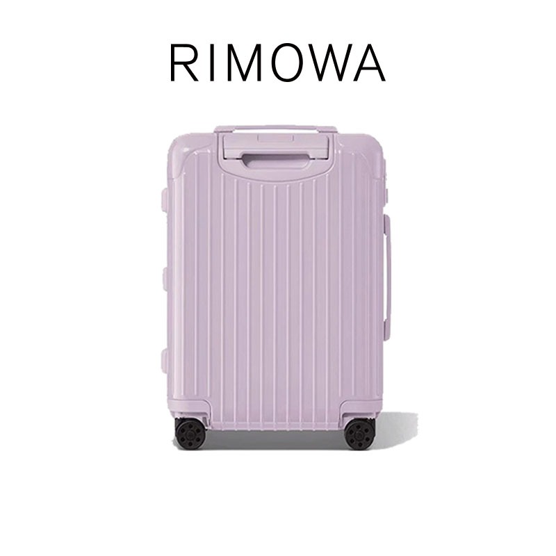 NEW 2024 RIMOWA ลาเวนเดอร์สีม่วง Essential กระเป๋าเดินทางขนาด 20 นิ้ว