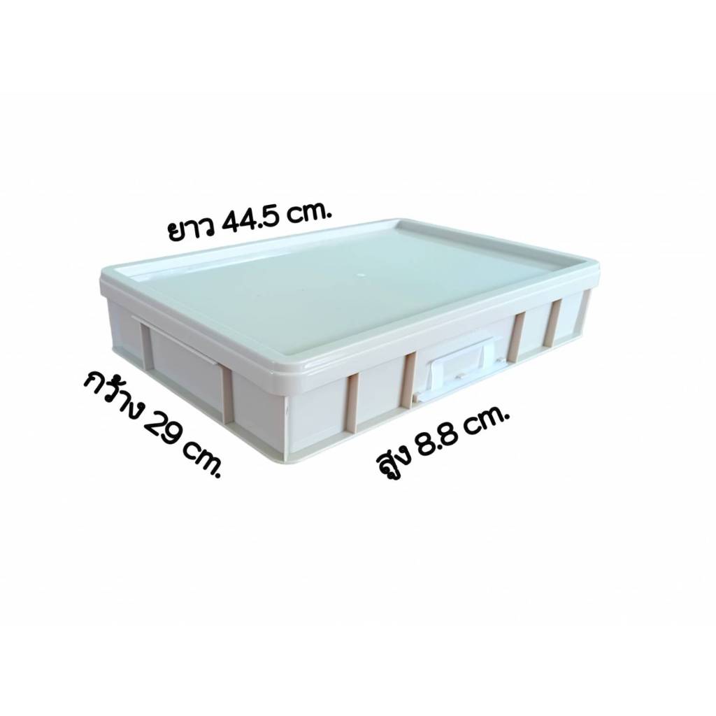 ลังเบเกอรี่ ถาดวางซ้อนกันได้  รุ่น : 598 ขนาด : 43x28.5x8.5cm SN Dragonware