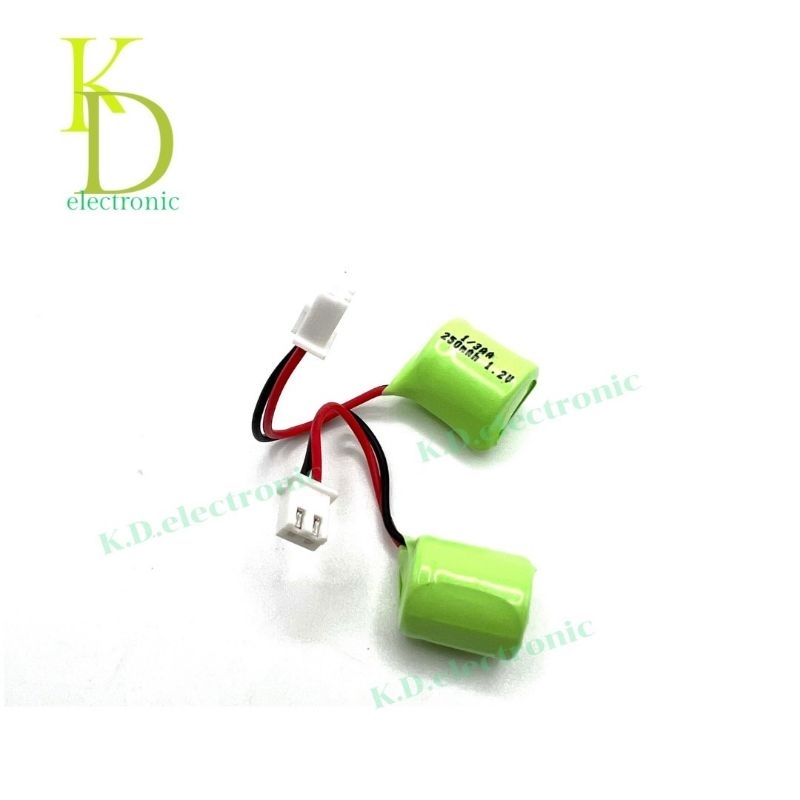 แบตเตอร์รี่ 1/3AA 250 mAh 1.2V แบตเตอร์รี่เครื่องตั้งเวลา หรือแบตนาฬิกาตั้งเวลา และ แบตตัวทามเมอร์