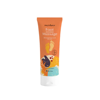 ภูตะวัน ฟุ๊ท มอยส์เจอร์ไรซิ่ง มาสสาจ ครีมนวดเท้า นวดแก้ปวดเมื่อย phutawan Foot Massage Cream 100 g
