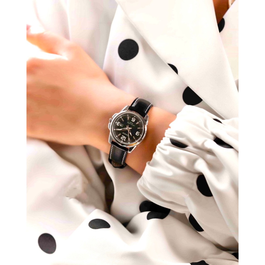 Casio นาฬิกาข้อมือ ผู้ชาย สีดำ สายหนัง รุ่น MTP-1314L รูปที่ 4