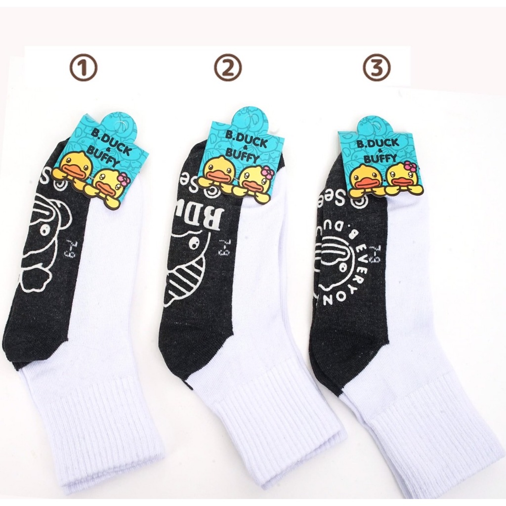 ถุงเท้านักเรียนB.DUCK กันลื่น  7-9 ปี