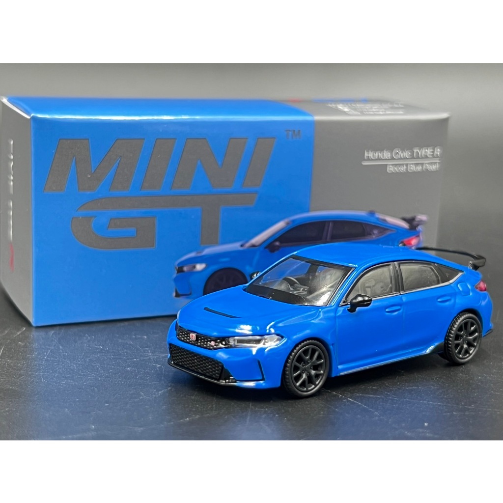 MINIGT Honda Civic Type R Boost Blue Pearl 2023
