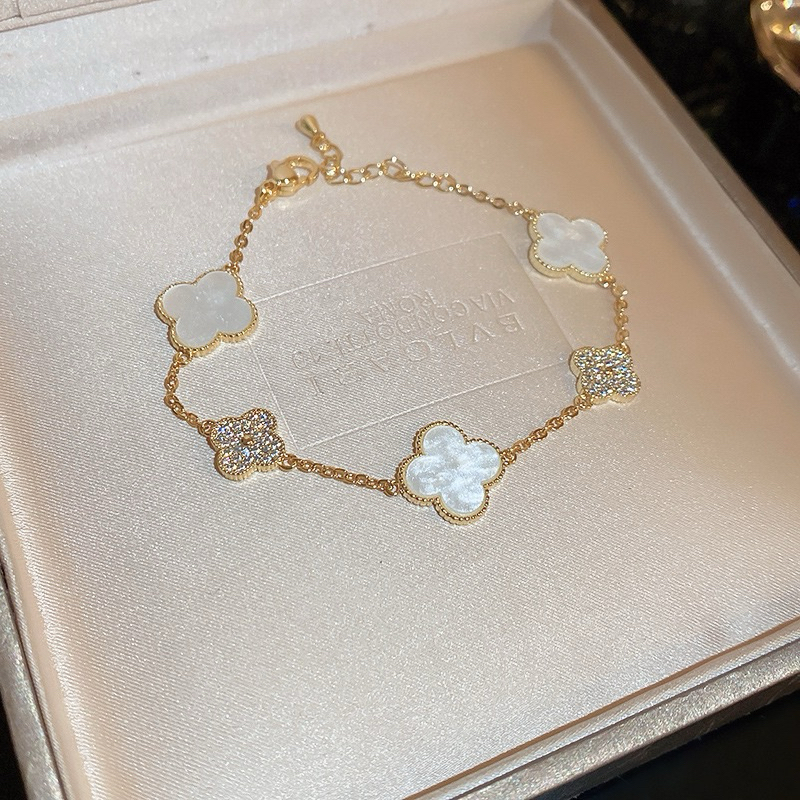 vca crystal bracelet - morning.earrings