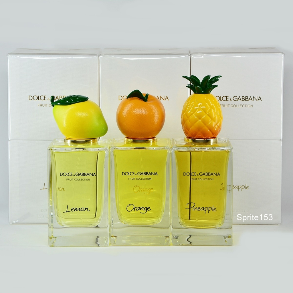 [แบ่ง] DоІсе & GаЬЬапа Fruit Collection น้ำหอมแท้แบ่งขาย Lemon, Orange, Pineapple