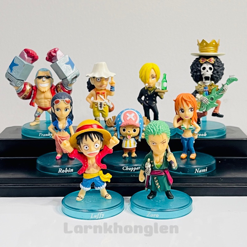 ✅พร้อมส่ง(ของแท้💯มือ2🇯🇵) One Piece SD Figure Bandai - กลุ่มหมวกฟาง